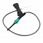 Игла-бабочка Lind-Vac, 22G x 3/4'' x 7'' 0.7мм х 19 мм, длина трубки 19 см, с гибким катетером и люэр-адаптером, 100 шт/уп