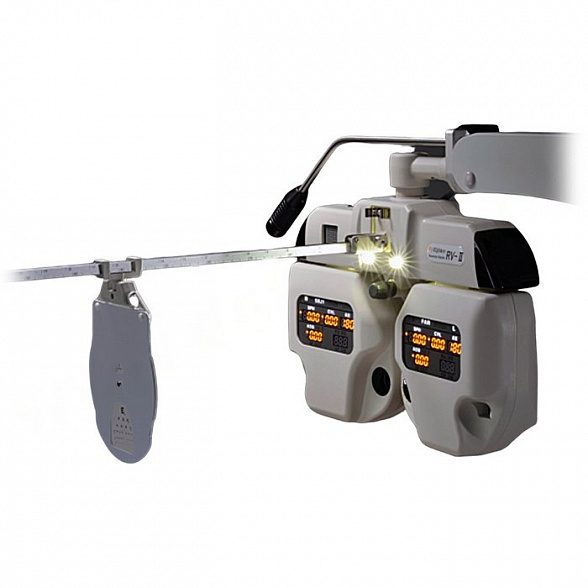 Автоматический фороптор со светодиодными индикаторами и переносным пультом дистанционного управления RV-II (LED-RC)
