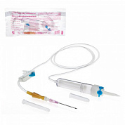 Система Трансфузионная для переливания крови (пластиковый шип), игла 1,20 х 40 - 18G, SFM, 5 шт
