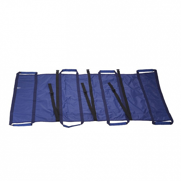 Носилки мягкие НМ-03 (с фиксирующими и плечевыми ремнями)(1850x750)