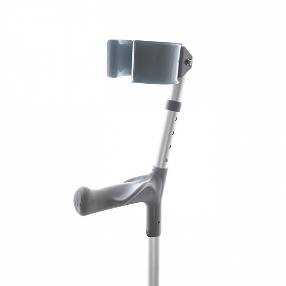 10081 Костыль с анатомической ручкой, правый