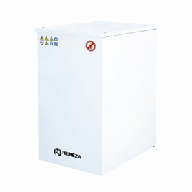 Remeza КМ-8.F114K - безмасляный компрессор для одной стоматологической установки, без осушителя, с кожухом, с ресивером 8 л, 60 л/мин