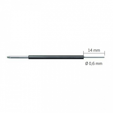 Электрод-игла, изогнутый, изолированный 0.6х14 мм KLS Martin