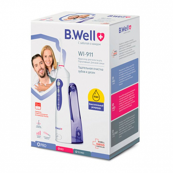 Ирригатор для полости рта модель WI-911, с увеличенной емкостью 330 мл