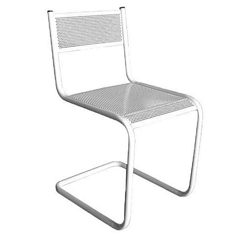 Стул металлический перфорированный МПО168-01