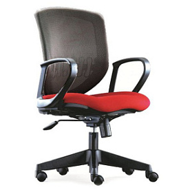 Кресло медицинское КЕЙТ, сидение кожзам, спинка-сетка