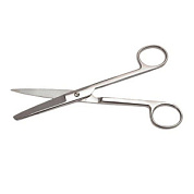 Ножницы с 1-м острым концом прямые 170 мм Sammar