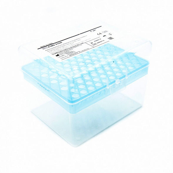 Штатив для наконечников 1000 мкл, 100 гнезд