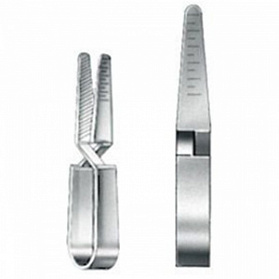 Зажим кровоостанавливающий, клипса BIEMER, узкий, 9 мм KLS Martin