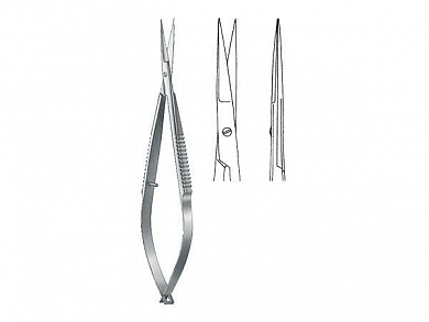 Ножницы микрохирургические, по WESTCOTT (по Вескотту), прямые, 11,5 см KLS Martin