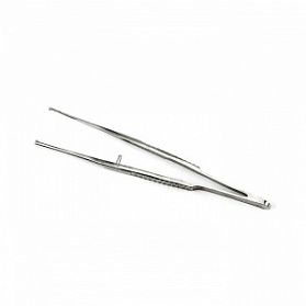 Пинцет хирургический глазной большой прямой ПХ 100х0,6, Ворсма