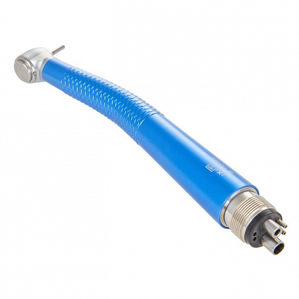 CX207-C1-4SP - наконечник турбинный со стандартной головкой, кнопочным зажимом и одноточечным спреем, Coxo