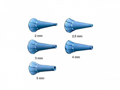 Одноразовые воронки 1000 шт/ уп для отоскопов ri-scope L1/L2 Riester, Германия (2 мм)