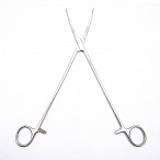 Зажим артериальный лигатурный с пологим изгибом Zenker, 285 мм