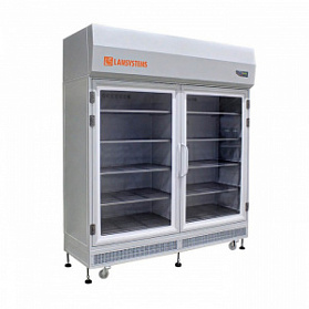 Шкаф стерильного хранения с распашными дверями (КД 442.120.02, 10 полок, УФ-облучение над верхними полками)