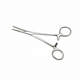 Зажим кровоостанавливающий зубчатый прямой № 1, 160 мм