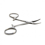 Зажим сосудистый изогнутый, 100 мм. Surgiwell