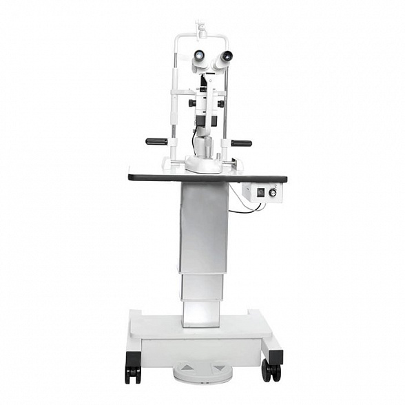 Лампа щелевая с цифровой насадкой и офтальмологическим столом ЛС-01 Зенит