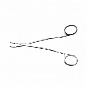 Диссектор сосудистый с 2-м изгибом ручек детский, 172 мм