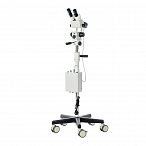 Кольпоскоп КС-02 «Эконом» вариант 201, прямой штатив, пятилучевое основание