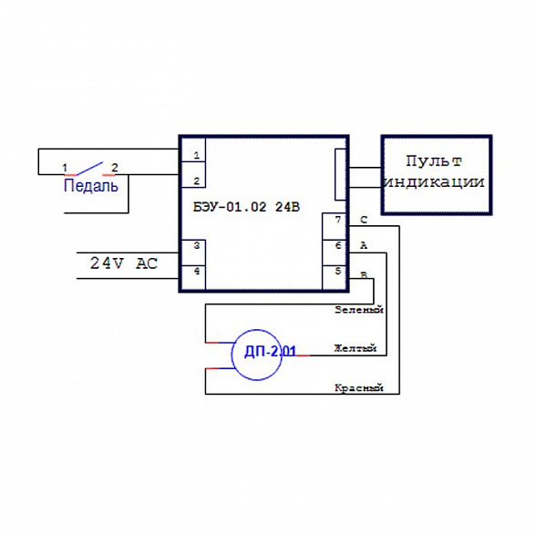 Медторг+ БЭУ-01.02 24В + ДП-2.02 - встраиваемый блок управления, с бесщеточным микромотором ДП-2.02