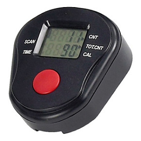 Простой педальный тренажер со счетчиком калорий "MINI BIKE" LY-901-SB