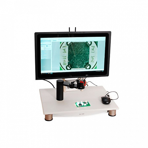 Микроскоп цифровой моторизованный «Миктрон-10 HDi», с компьютером