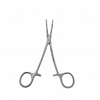 Зажим кровоостанавливающий зубчатый изогнутый N 1 158мм Surgicon