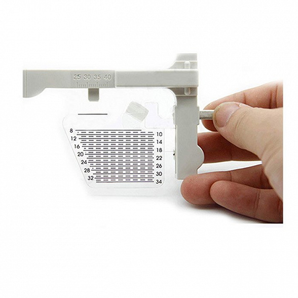 Линейка для определения межцентрового расстояния у очков LY-18