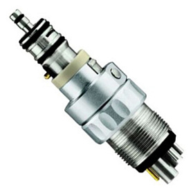 Unifix 4H L Water Adj - 4-х канальный быстросъемный переходник для инструментов с подсветкой, с клапаном регулировки распылителя, Bien-Air