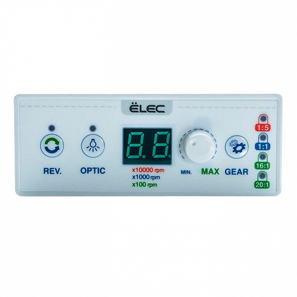 BL-1000 Встраиваемый бесщеточный микромотор BL-1000 с блоком (ELEC-LED) в комплекте с выносным пультом управления, Micro NX