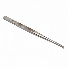 Долото с рифленой ручкой желобоватое изогнутое 3 мм Surgiwell