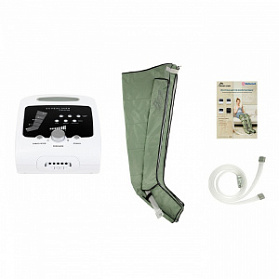 Аппарат для лимфодренажа WelbuTech HiZam-220 – Стандартный комплект, размер XL (треугольная стопа, хаки)