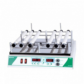 Шейкер лабораторный ПЭ-6410 многоместный с нагревом (платф. из нерж.стали)