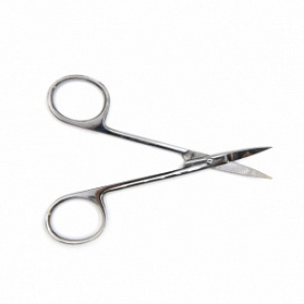 Ножницы глазные остроконечные, вертикально-изогнутые, 113 мм. Surgiwell