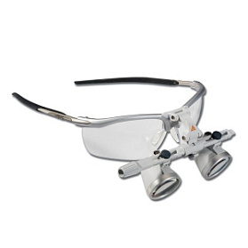 Бинокулярная лупа HR 2.5х, рабочее расстояние 520 мм, на очковой оправе, (арт. С-000.32.567), Heine