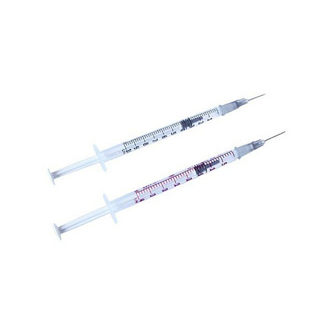 Шприц 1 мл U100 трехкомпонентный с иглой 27G