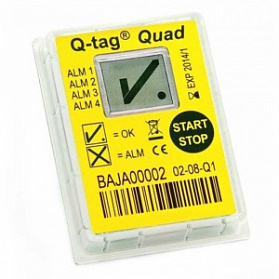 Термоиндикатор Кью-тэг Квад одноразовый четырехпороговый Термоиндикатор Кью-тэг Квад одноразовый четырехпороговый