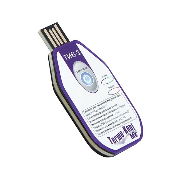 Термоиндикатор пороговый одноразовый ТИ6-1