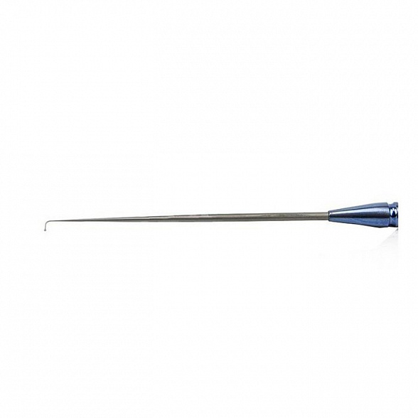 Крючок микрохирургический, длина 180 мм ПТО Медтехника (D: 0,5 мм)