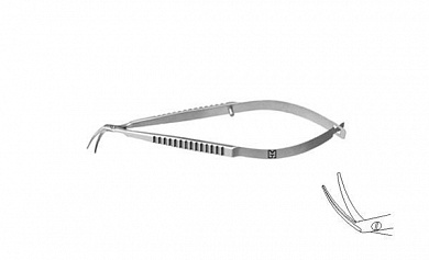 Ножницы для трансплантации роговицы по Катзину S-2104