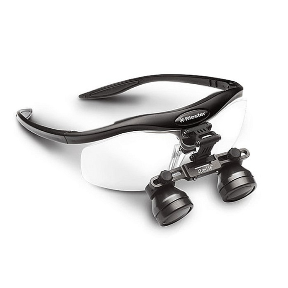 Бинокулярные лупы SuperVu Galilean Riester, увеличение 2.5x, рабочее расстояние 42 см