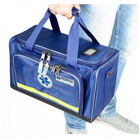 Сумка медицинская универсальная СМУ-03 (синяя)