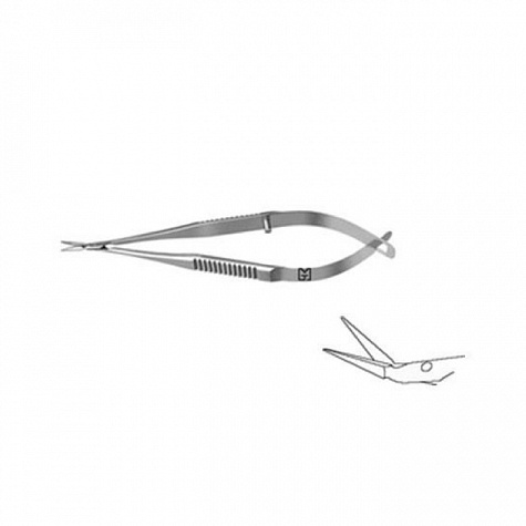 Ножницы для капсулотомии по Ваннасу S-5108