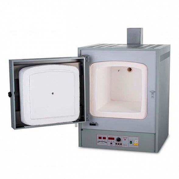 Муфельная печь СПУ ЭКПС-50 мод. 5001 (50-1100 °С, многоступенч.регулятор, с вытяжкой)