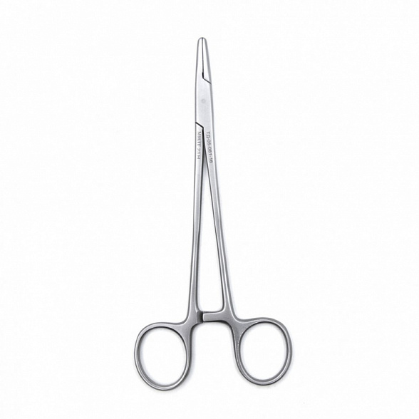 Иглодержатель MAYO-HEGAR, сосудистый, прямой, 160мм (И-10-4кр), МИЗТ