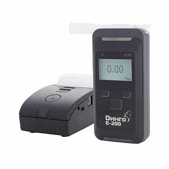 Алкотестер Динго Е-200 с принтером