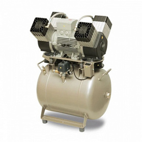 EKOM DK50 4VR/50/M - безмасляный компрессор для 4-x стоматологических установок