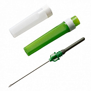 Игла одноразовая двусторонняя стерильная для взятия крови 0,8х32мм (21G 1 1/4") Rustech, 100 шт/уп