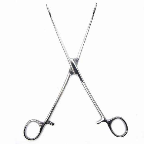 Корнцанг изогнутый для детей, 228 мм, Surgiwell